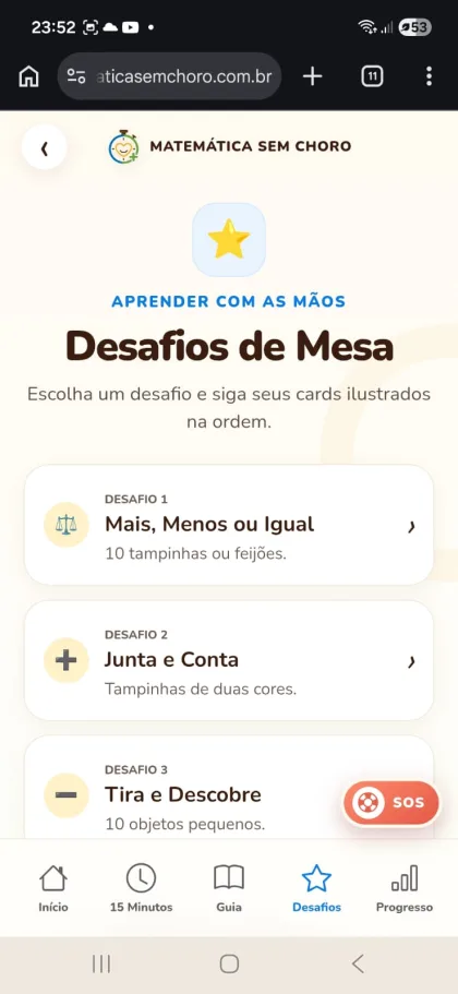 Tela do App 1
